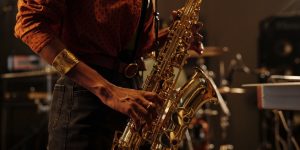 Saxophone player