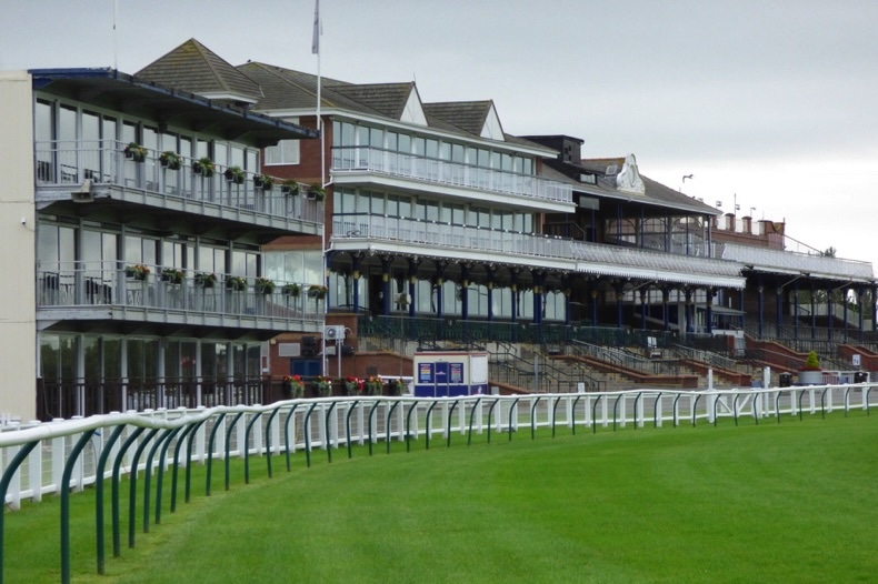 Ayr Racecourse grandstands