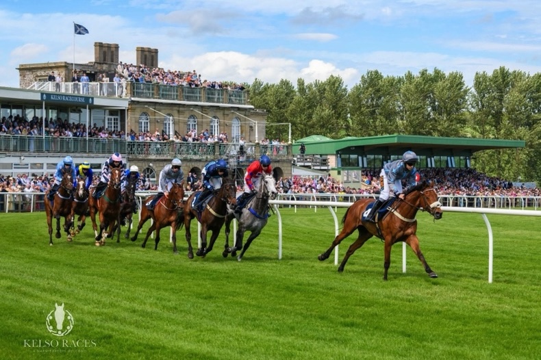 Kelso Races race in action